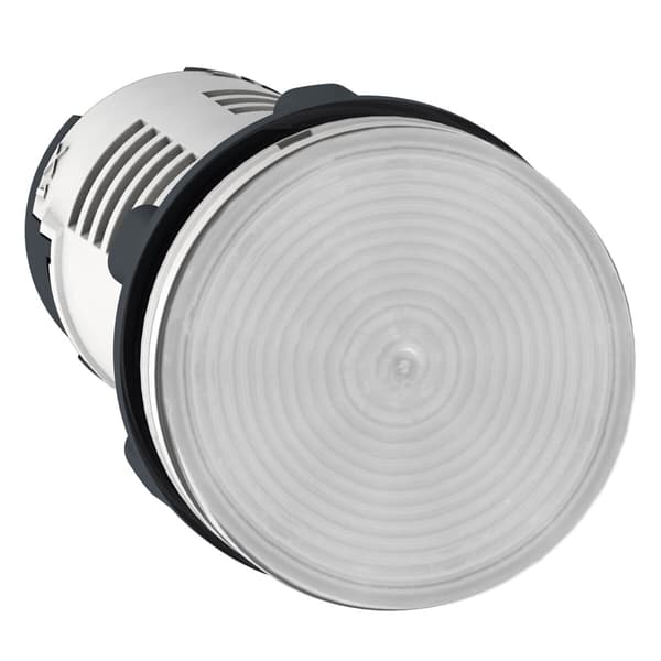 24V LED-signallampa transparent