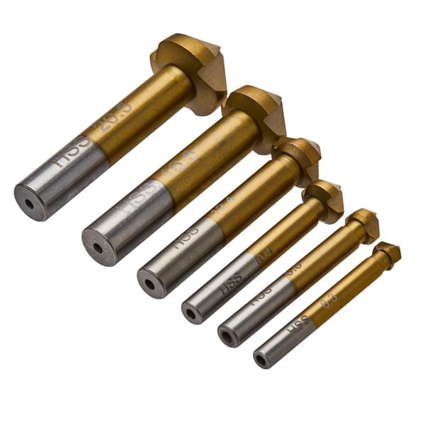 Sats av 6 koniska träfräs KD983