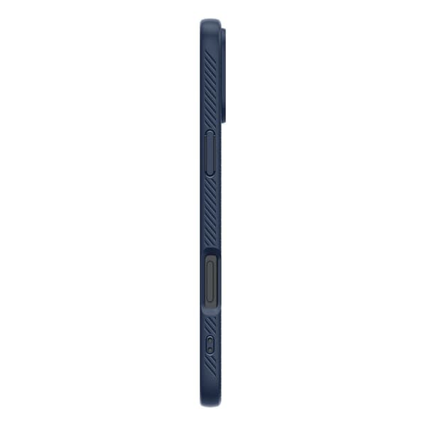 Spigen Liquid Air-etui til iPhone 16, marineblå