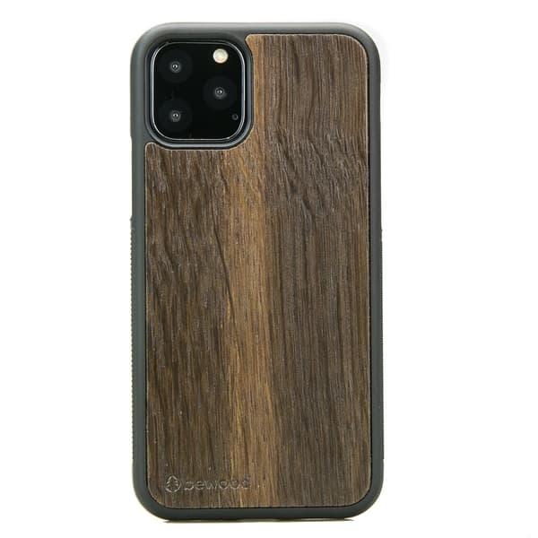 Røget egetræsetui til iPhone 11 Pro