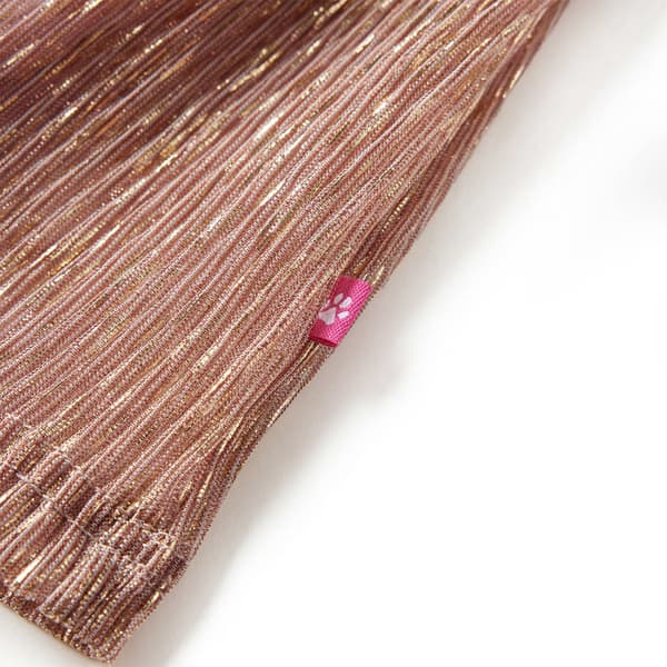 Barnkjol med glitter, diskret rosa, 104