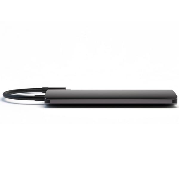 4smarts HUB 6in1 DeX-toiminto 2xUSB-A 3.0/USB-C/HDMI/SD/MicroSD harmaa 468782