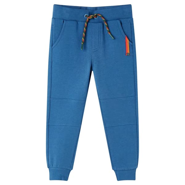 Børne joggingbukser, blå, 128