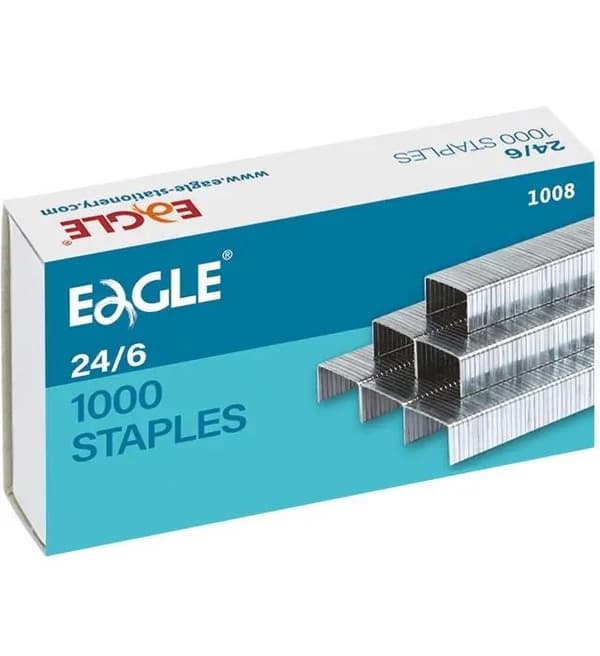 24/6 hæfteklammer 1000 stk. EAGLE