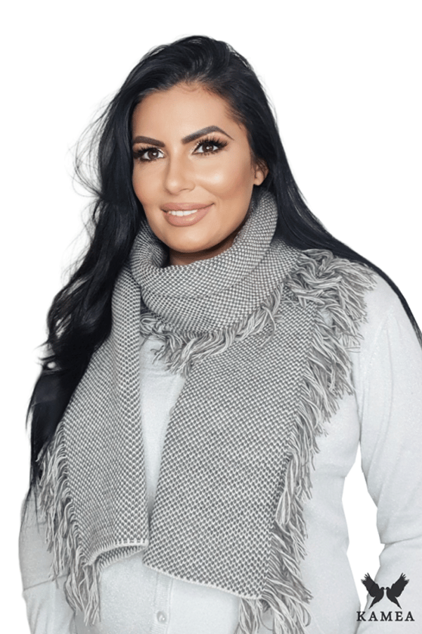 ALDURA dametørklæde, beige farve