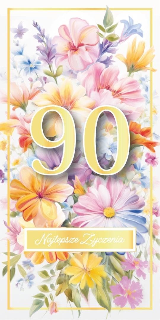 90-årsdagskort