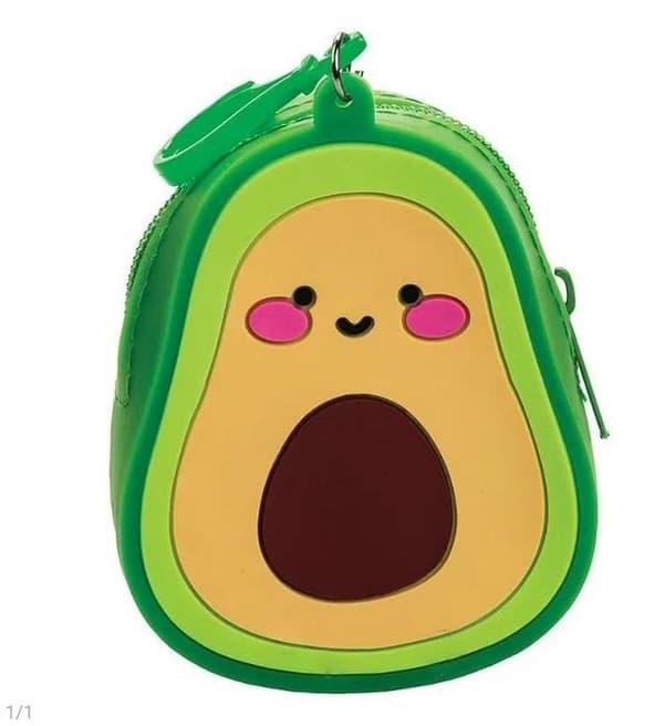 Avocado silikone pung