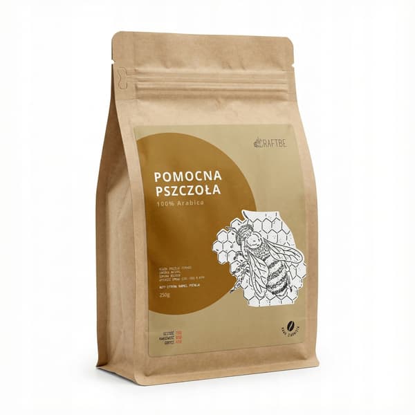 CRAFTBE Kaffebönor Hjälpsamt Bi 250g
