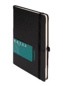 Memofix notesbog A5 sort
