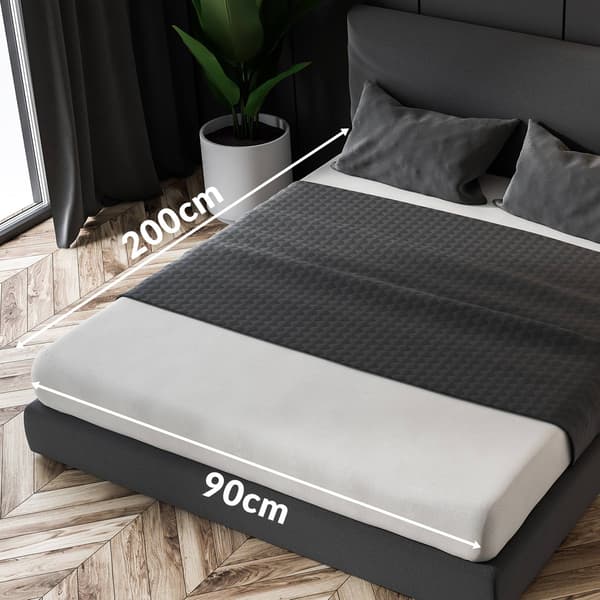 Dra-på-lakan 90x200 elastiskt JERSEY 100% BOMULL marinblått