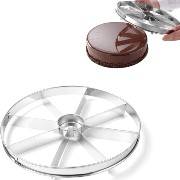 Skärpenna för kaka, diameter 320 mm - 8 portioner - HENDI 512500