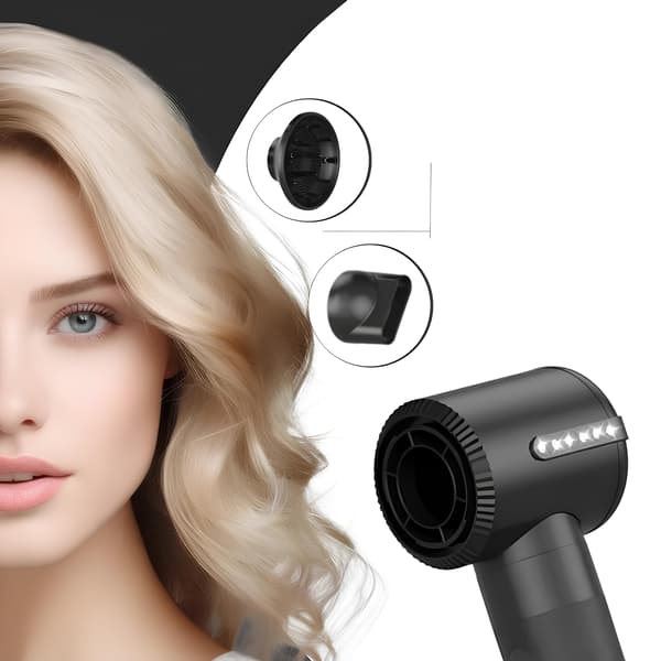 Multifunktionell 7-i-1-styler, 1400 W, svart
