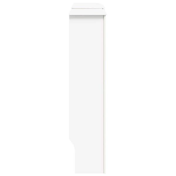 vidaXL MDF-elementskydd vit 205 cm
