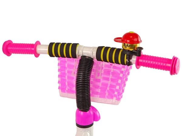 PRO100 Trehjuling Rosa Korg EVA Hjul