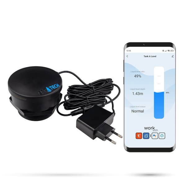Zigbee Tuya smart vandstandssensor til tank
