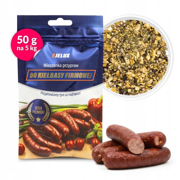 Jelux pølsekrydderi 50 g