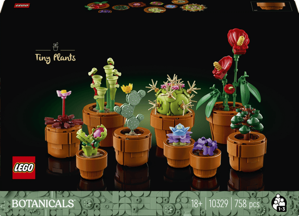 LEGO Icons Små planter 758-delt sæt (10329)