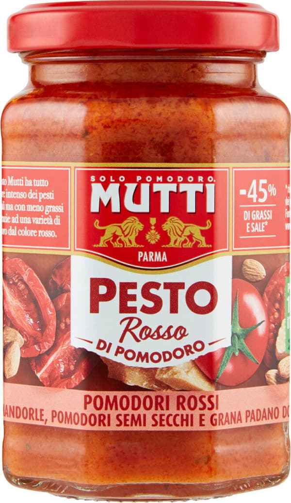 Soltørret tomatpesto 180g - Mutti