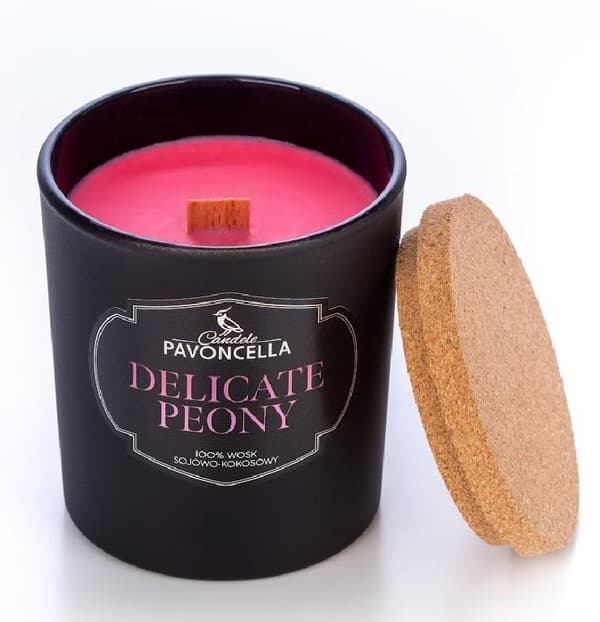 Delikat Peony sojalys sort 135g