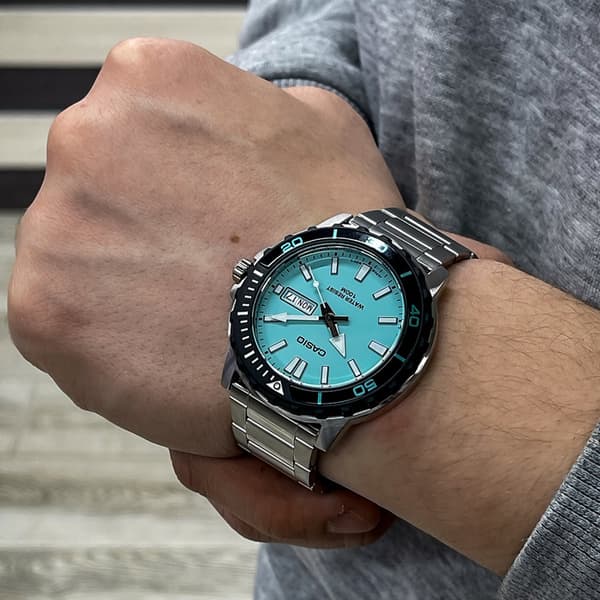 Herreur Casio MTD-125D-2A3 med boks WR100