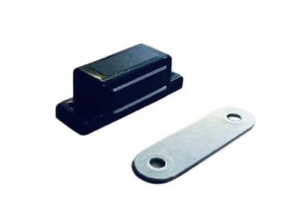 Svart möbelmagnet – Skåplås
