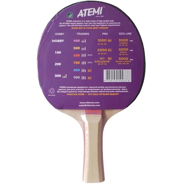 NY ATEMI 300 CONCAVE BORDTENNISKETSJER