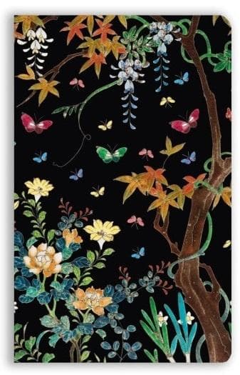 Ashmolean Blomster og Sommerfugle B6 Notesbog BR Line