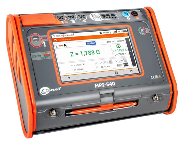 SONEL MPI-540 sähköasennusparametrimittari C3