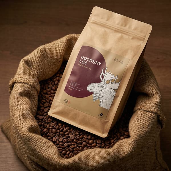 Craftbe Kaffebönor Dignified Moose 1kg