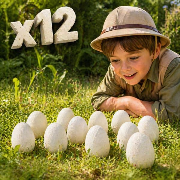 Dinosauriegruvgrävningsset med 12 stora ägg Z3304