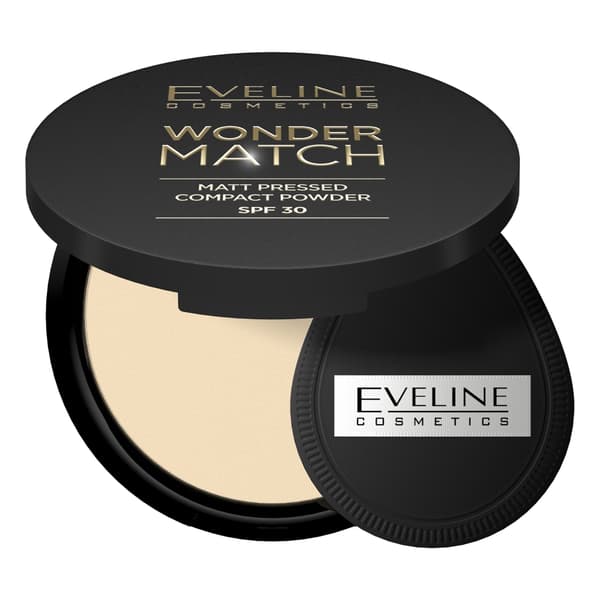 Eveline Wonder Match Matte pressad puder SPF 30 - 01 8g
