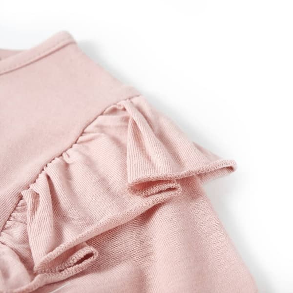 Barn långärmad T-shirt, rosa, 116