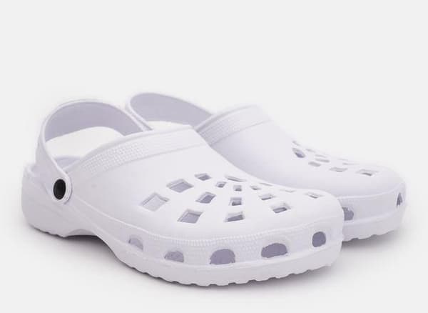 Valkoiset puukengät koko 36