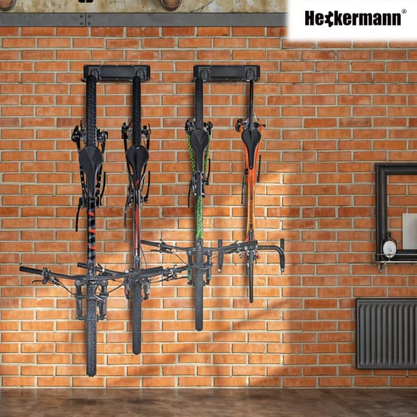 Heckermann RF-19028 cykelväggfäste med 6 positioner