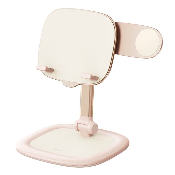 Seashell Series justerbar tablet- og telefonholder, lyserød