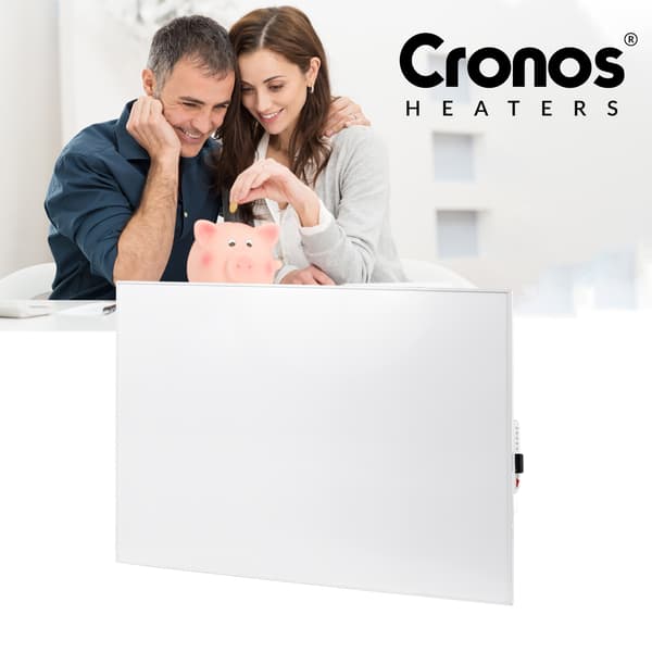 IR-värmepanel CRONOS Synthelith PRO CRP-500TWP Vit