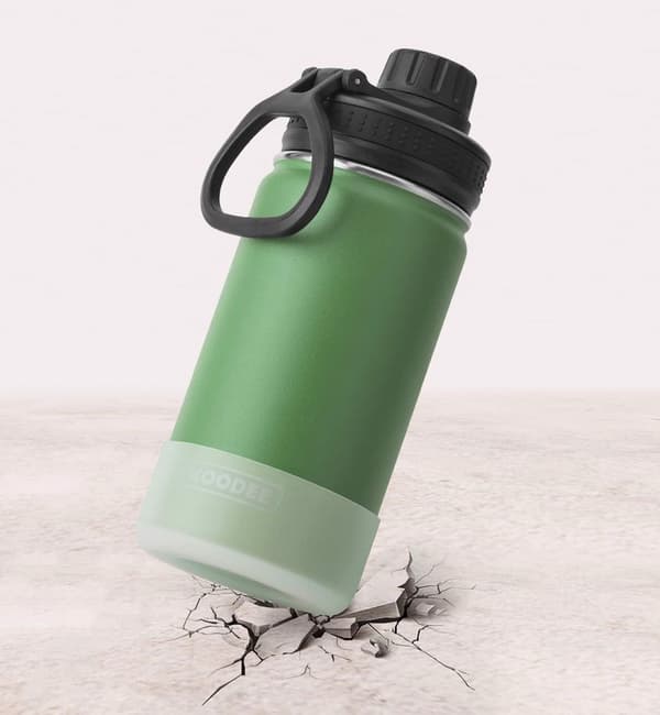 Termospullo tuttipulloon 0,47 l vihreä INOX