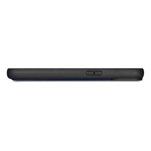 2-i-1 Läderfodral iPhone 14 Pro Anti-RFID Plånboksfodral Blå