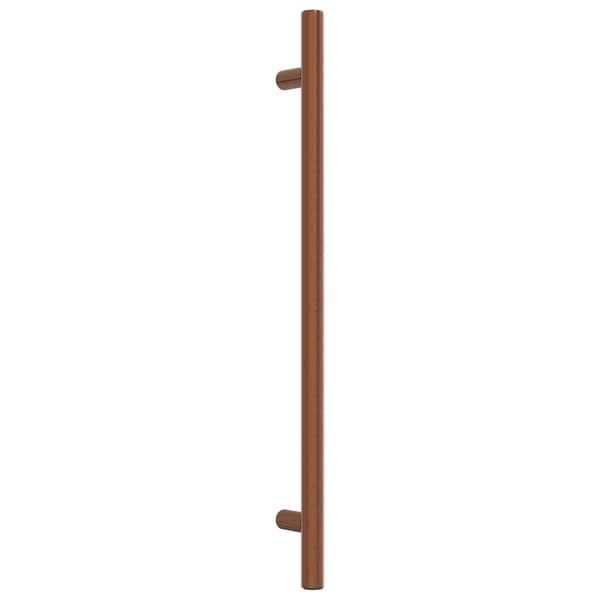 vidaXL skabsgreb, 10 stk., bronze, 224 mm, rustfrit stål