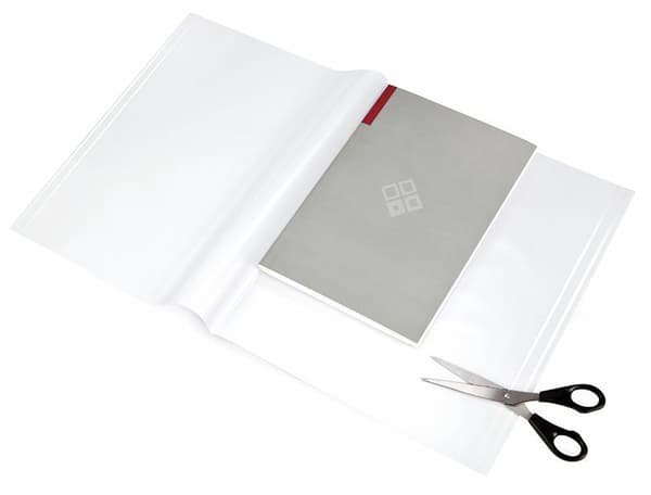 Selvklæbende notesbogsomslag B5 PP (10 stk.)