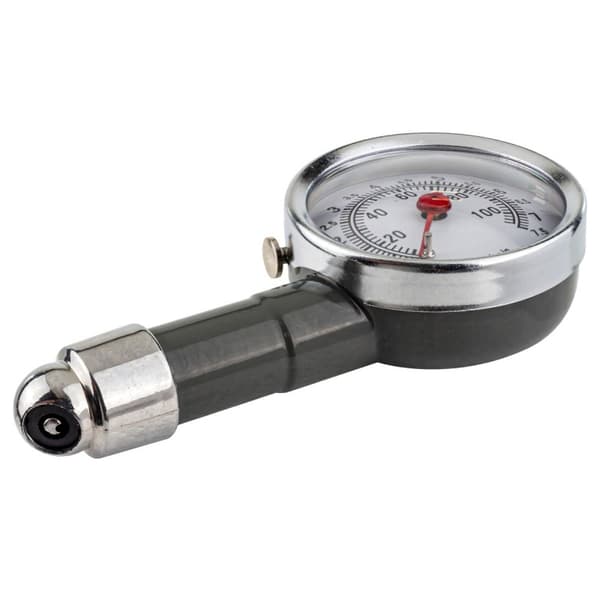 Manometer, trykmåler, dæktrykindikator 0-7,5 bar