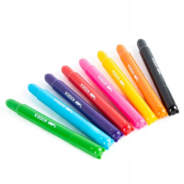 KIDEA 6899 CAT GEL CCRAYONS 8 FÄRGER