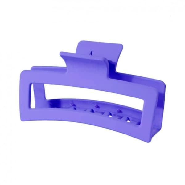 Hårspænde stor lås XL mørkelilla 13cm SP277CF