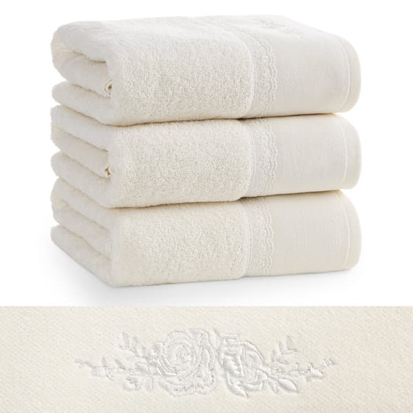 SISI badehåndklæde 70x140 cm creme