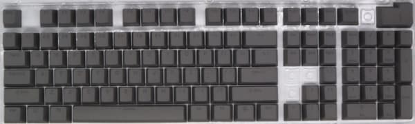 KEYCAPS Standard grå taster til Profile mekaniske tastaturer