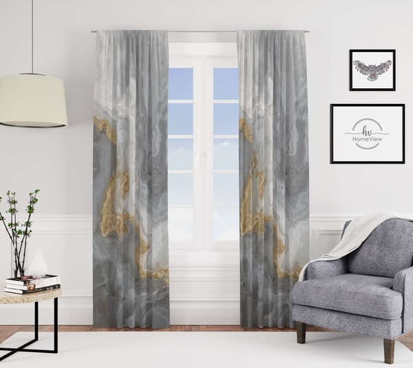 Gardin på tape print 120