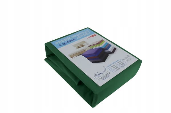Muotoonommeltu lakana jersey VIP Side 30cm puuvillaa pullo vihreä 80x220