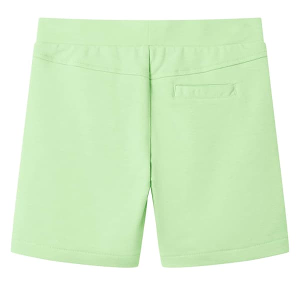 Lasten shortsit, fluoresoiva vihreä, 128