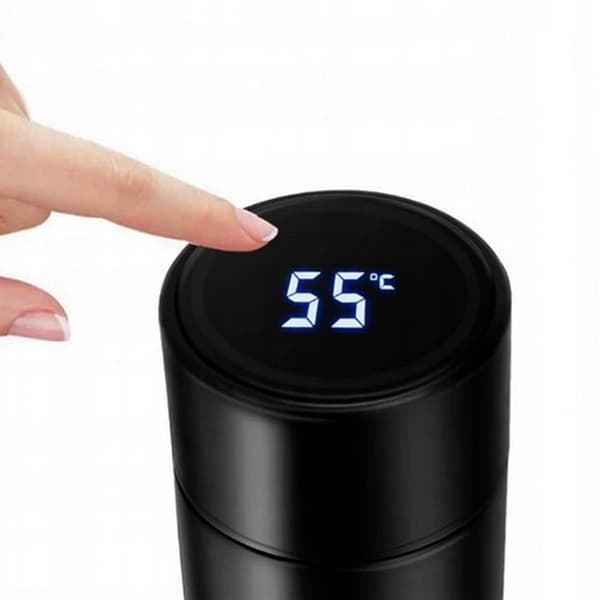 TERMOKOP 500 ml THERMOKOP TIL KAFFE OG TE TIL BIL MED DISPLAY