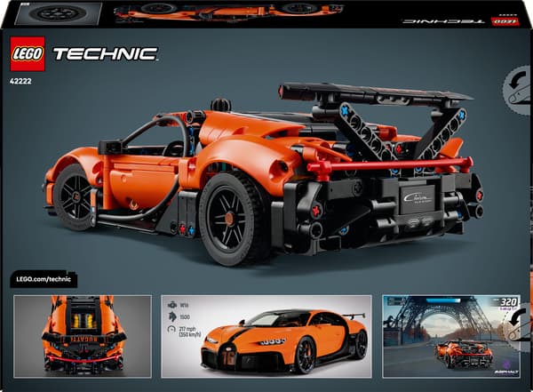 LEGO Technic Bugatti Chiron Pur Sport Hyperbil 771 dele (42222)